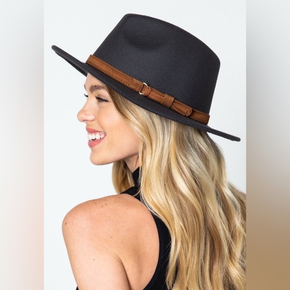 AURA Vintage Classic Fedora Tie Trim Series